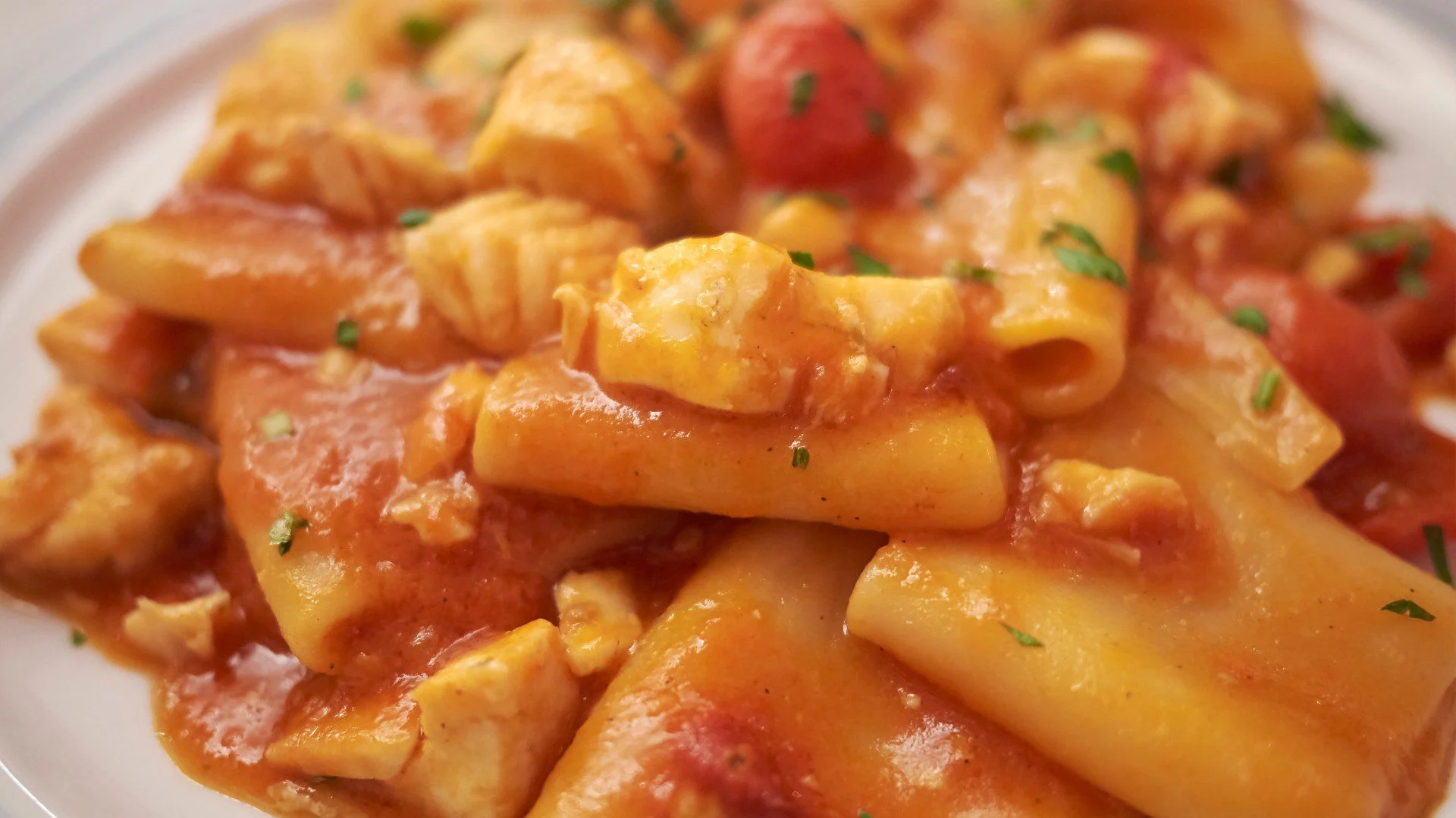 Paccheri al Pesce Spada